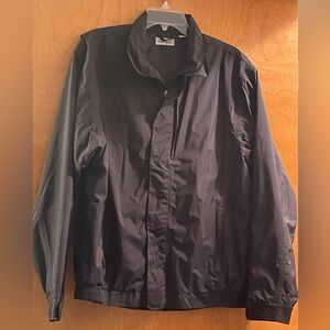 Mens Walter Hagen  Black Double Duty zip/velcro golf/ rain / windy days!  Size M